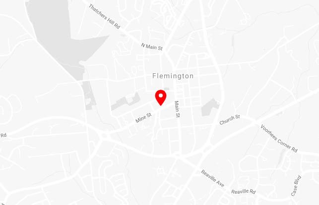 Map of Flemington, New Jersey, office location